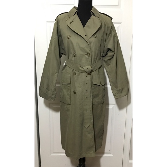 burberry khaki trench coat